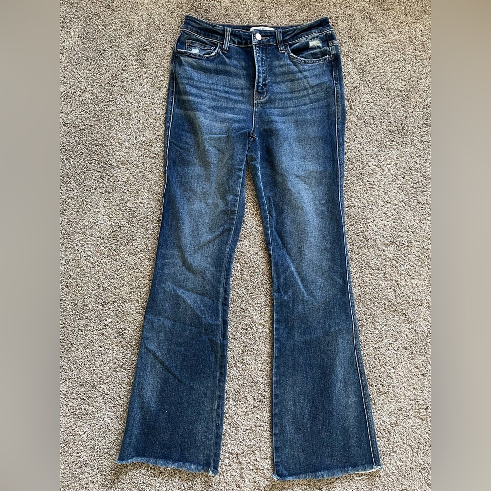 Flying Monkey High Rise Boot Cut Jeans Size 28